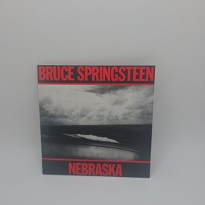 Bruce Springsteen "Nebraska" Album - Black & Red Cover